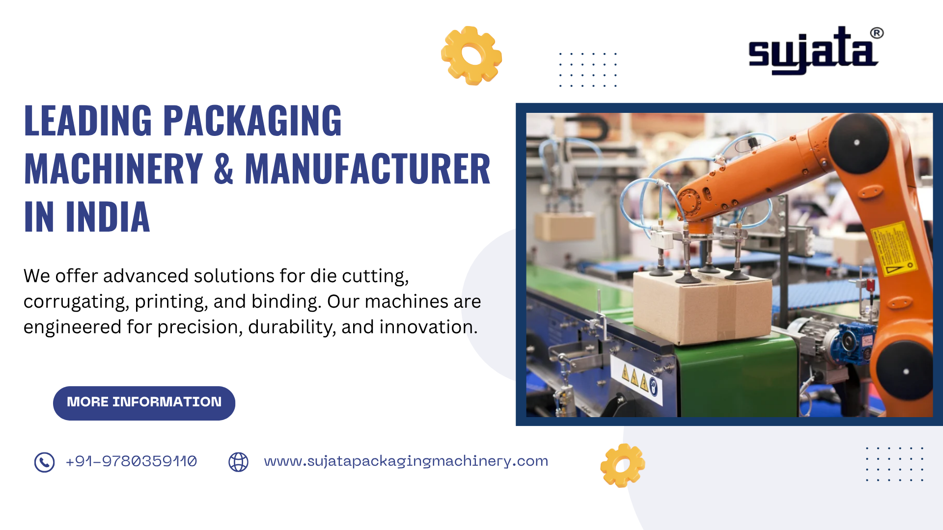 Packaging Machinery Manufacturer in India | Sujata